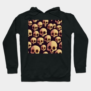 Cute Halloween Skull Pattern Hoodie